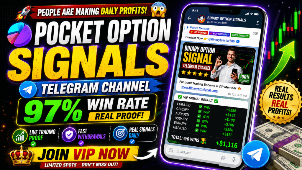 pocket option signals telegram channel