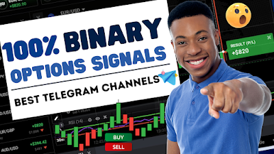 100% Binary Options Signals – Best Telegram Channels