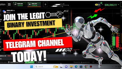 Join the Legit Binary Investment Telegram Channel Today!