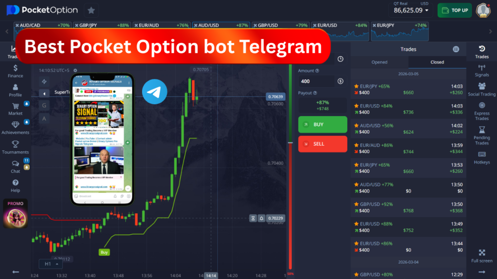 Best Pocket Option bot Telegram