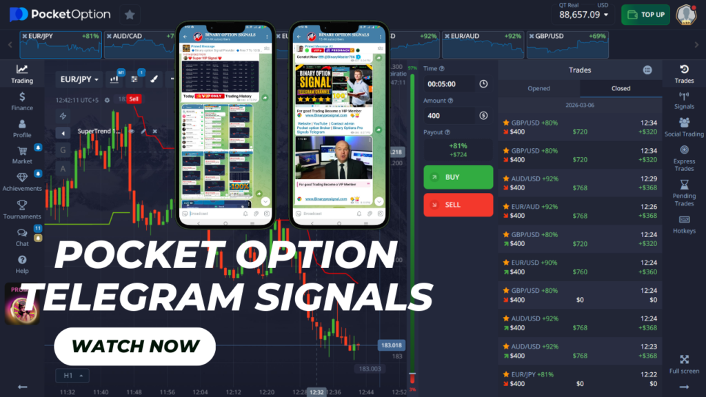 Pocket Option Telegram Signals